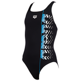 ARENA Floater Pige One Piece - Sort/Blå
