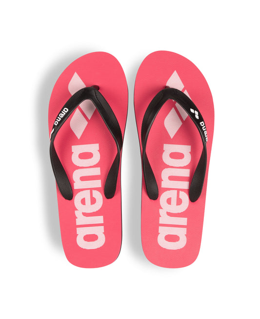 Arena Flip Flops - HIBISCUS-WHITE