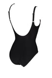 BLOSSOM U-back badedragt til kvinder - BLACK/ROSE
