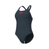 WOMEN'S TEAM SWIMSUIT SWIM PRO SOLID ASPHALT