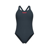 WOMEN'S TEAM SWIMSUIT SWIM PRO SOLID ASPHALT