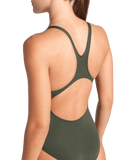 WOMEN'S TEAM SWIMSUIT CHALLENGE SOLID - GREEN