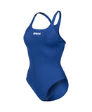 WOMEN'S TEAM SWIMSUIT SWIM PRO SOLID - Blue
