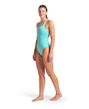 WOMEN'S TEAM SWIMSUIT CHALLENGE SOLID - TURKIS