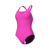 WOMEN'S TEAM SWIMSUIT CHALLENGE SOLID - PINK / BLUE
