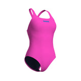WOMEN'S TEAM SWIMSUIT CHALLENGE SOLID - PINK / BLUE