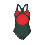 WOMEN'S TEAM SWIMSUIT PRO SOLID - DARK SAGE