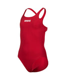 GIRL'S TEAM SWIMSUIT CHALLENGE SOLID - Red
