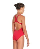 GIRL'S TEAM SWIMSUIT CHALLENGE SOLID - Red