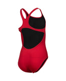 GIRL'S TEAM SWIMSUIT CHALLENGE SOLID - Red