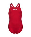 GIRL'S TEAM SWIMSUIT CHALLENGE SOLID - Red