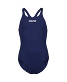 GIRL'S TEAM SWIMSUIT CHALLENGE SOLID - Navy blue