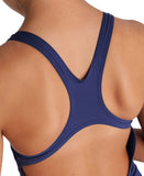 GIRL'S TEAM SWIMSUIT CHALLENGE SOLID - Navy blue