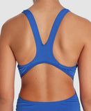 Arena Pige Team Badedragt Tech Solid – Royal/White