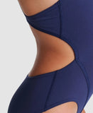 Arena Pige Team Badedragt Tech Solid – Navy/White