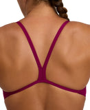 WOMEN'S TEAM SWIMSUIT CHALLENGE SOLID - DARK RED