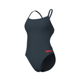 WOMEN'S TEAM SWIMSUIT CHALLENGE SOLID ASPHALT