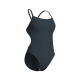 WOMEN'S TEAM SWIMSUIT CHALLENGE SOLID ASPHALT