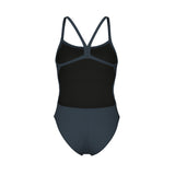 WOMEN'S TEAM SWIMSUIT CHALLENGE SOLID ASPHALT