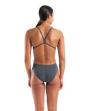 WOMEN'S TEAM SWIMSUIT CHALLENGE SOLID ASPHALT