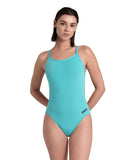 WOMEN'S TEAM SWIMSUIT CHALLENGE SOLID - WATER