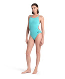 WOMEN'S TEAM SWIMSUIT CHALLENGE SOLID - WATER