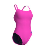 WOMEN'S TEAM SWIMSUIT CHALLENGE SOLID - PINK