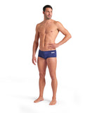 Arena Team Low Waist Badebukser – Navy/White