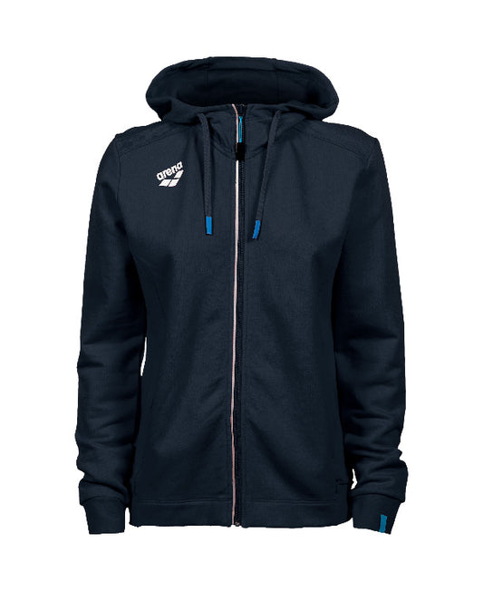 Sweatshirt med hætte til kvinder Team Panel Navy