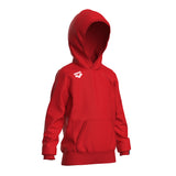 Junior Team Hooded Sweatshirt Panel - Rød