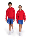 Junior Team Hooded Sweatshirt Panel - Rød