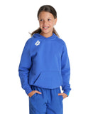 Junior Team Hooded Sweatshirt Panel - Royal Blå