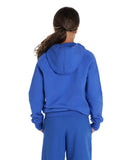 Junior Team Hooded Sweatshirt Panel - Royal Blå