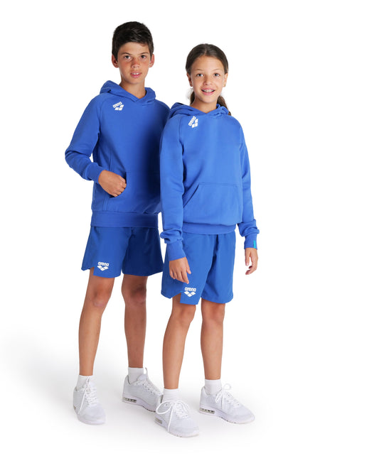 Junior Team Hooded Sweatshirt Panel - Royal Blå