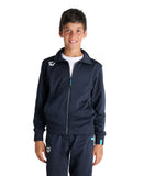 Team Junior Træningsjakke Panel Knitted - Navy