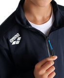 Team Junior Træningsjakke Panel Knitted - Navy