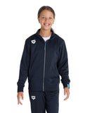 Team Junior Træningsjakke Panel Knitted - Navy