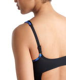 Bodylift badedragt til kvinder – Cloe Strap Back, sort/multi