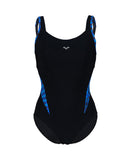 Bodylift badedragt til kvinder – Cloe Strap Back, sort/multi
