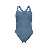 WOMEN'S ARENA SOLID SWIMSUIT CONTROL PRO BACK STONE GREY