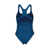 WOMEN'S ARENA SOLID SWIMSUIT CONTROL PRO BACK DUSTY BLUE