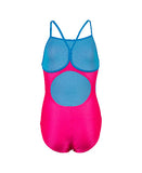 GIRL'S SWIMSUIT LIGHT DROP SOLID FREAK ROSE