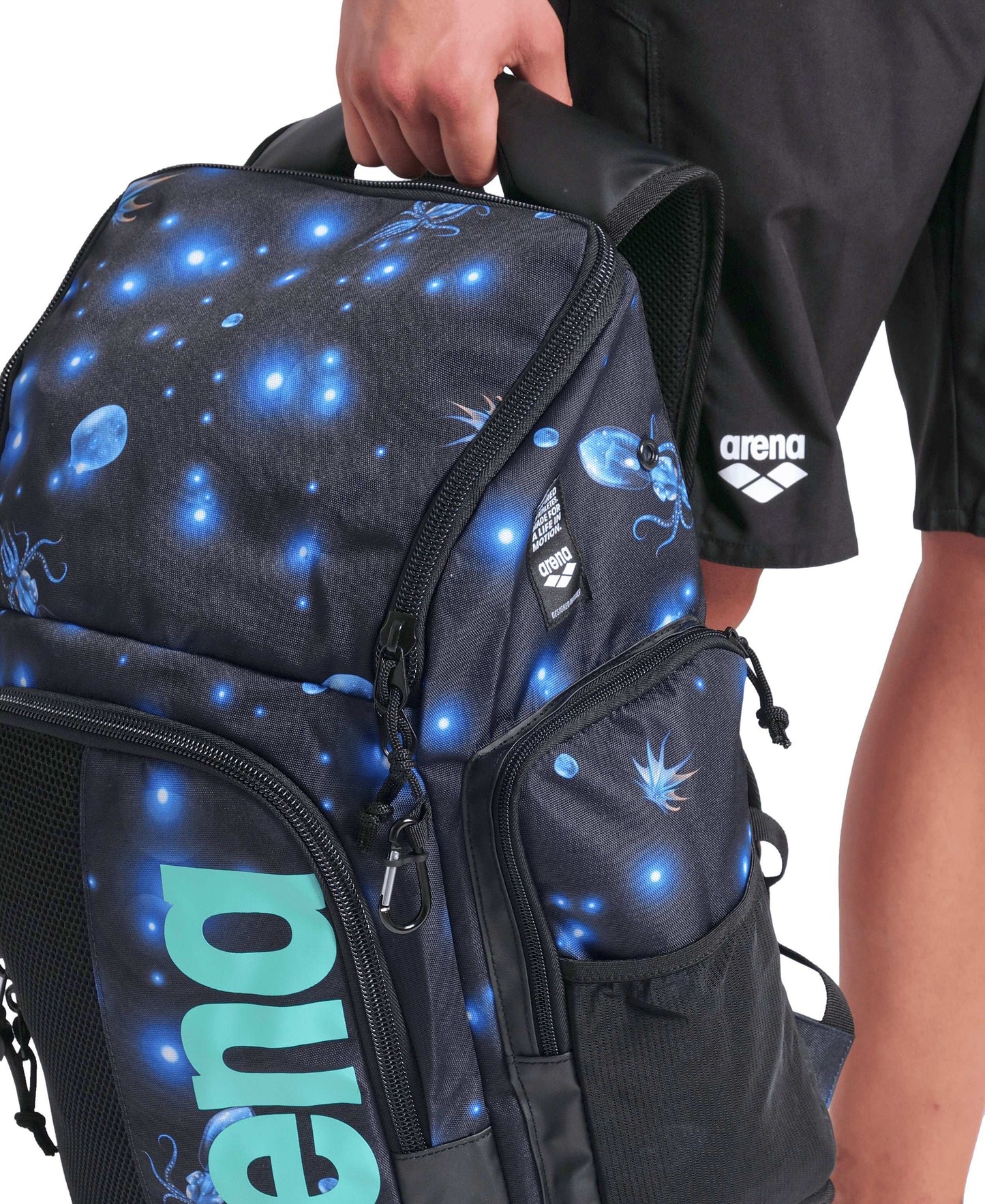 SPIKY III BACKPACK - BLACK/BLUE