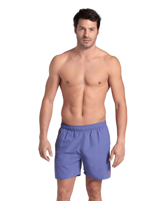 FUNDAMENTALS BOXER R PURPLE BLUE-FLUO RED