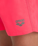 BOYS' BEACH BOXER SOLID - Fluor Red