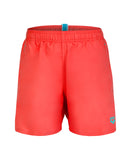 BOYS' BEACH BOXER SOLID - FLUO RED