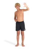 BOYS' BEACH BOXER SOLID - Black