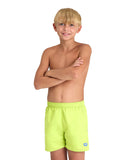 BOYS' BEACH BOXER SOLID R - NEON YELLOW