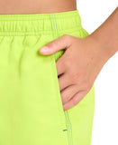 BOYS' BEACH BOXER SOLID R - NEON YELLOW