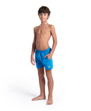BOYS' BEACH BOXER SOLID - LIGHT BLUE